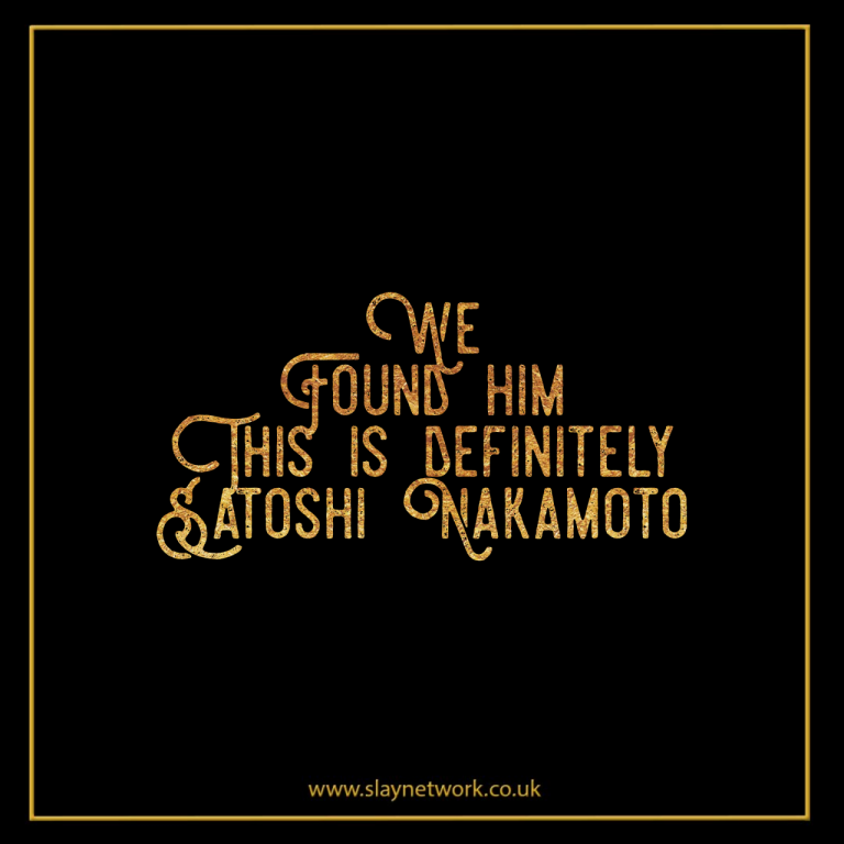 Why You must buy Bitcoin NOW - Slaylebrity